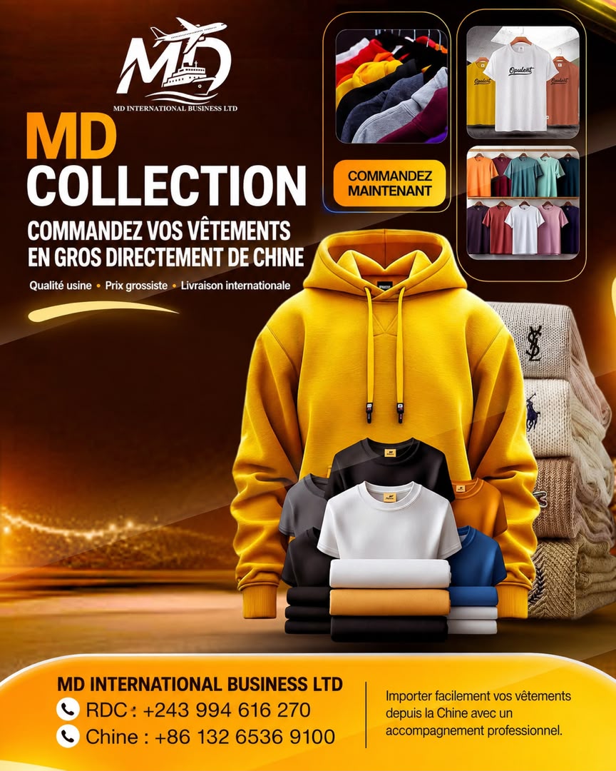 Collection vetements et produits sur commande