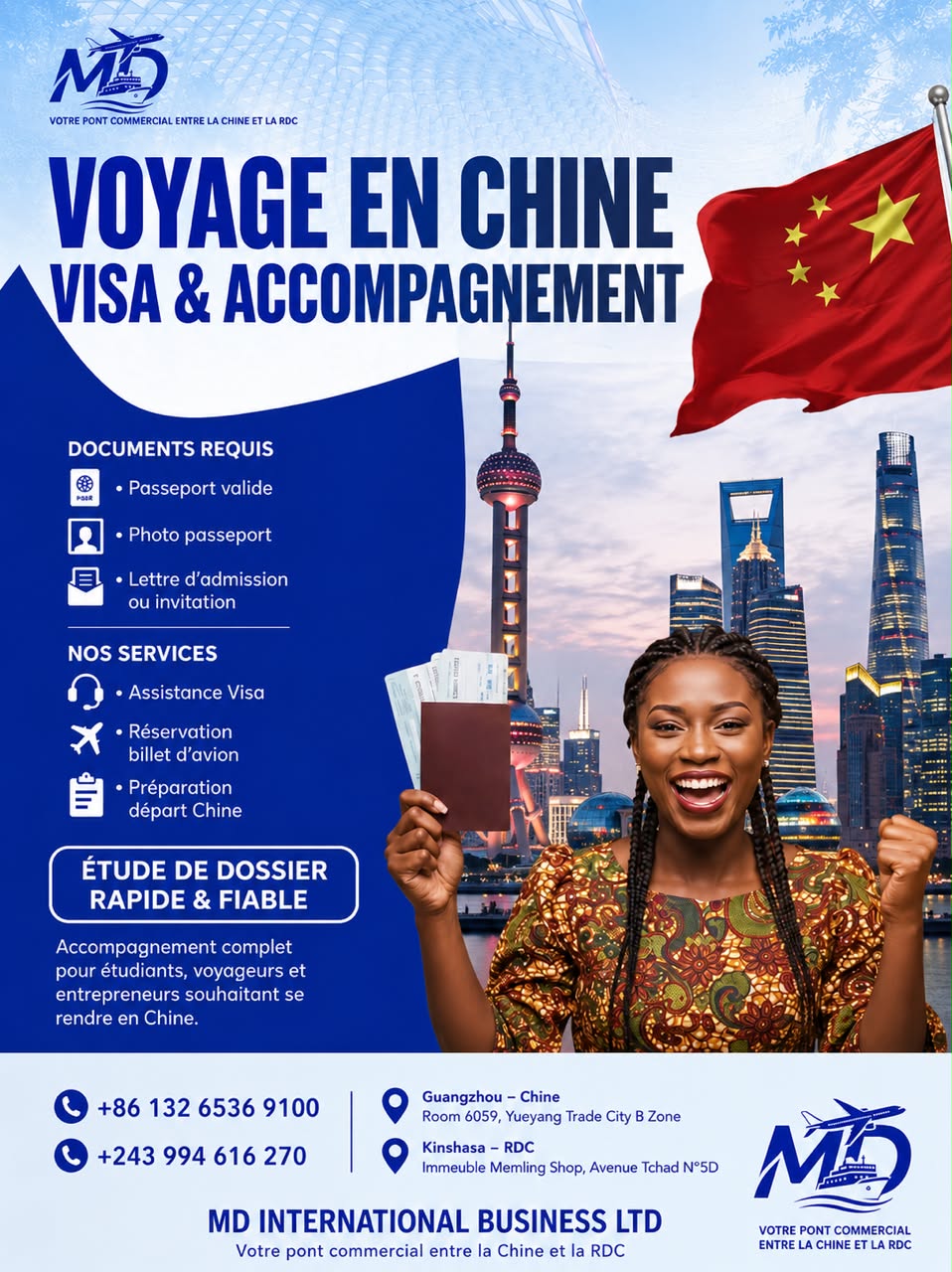 Voyage en Chine visa et accompagnement